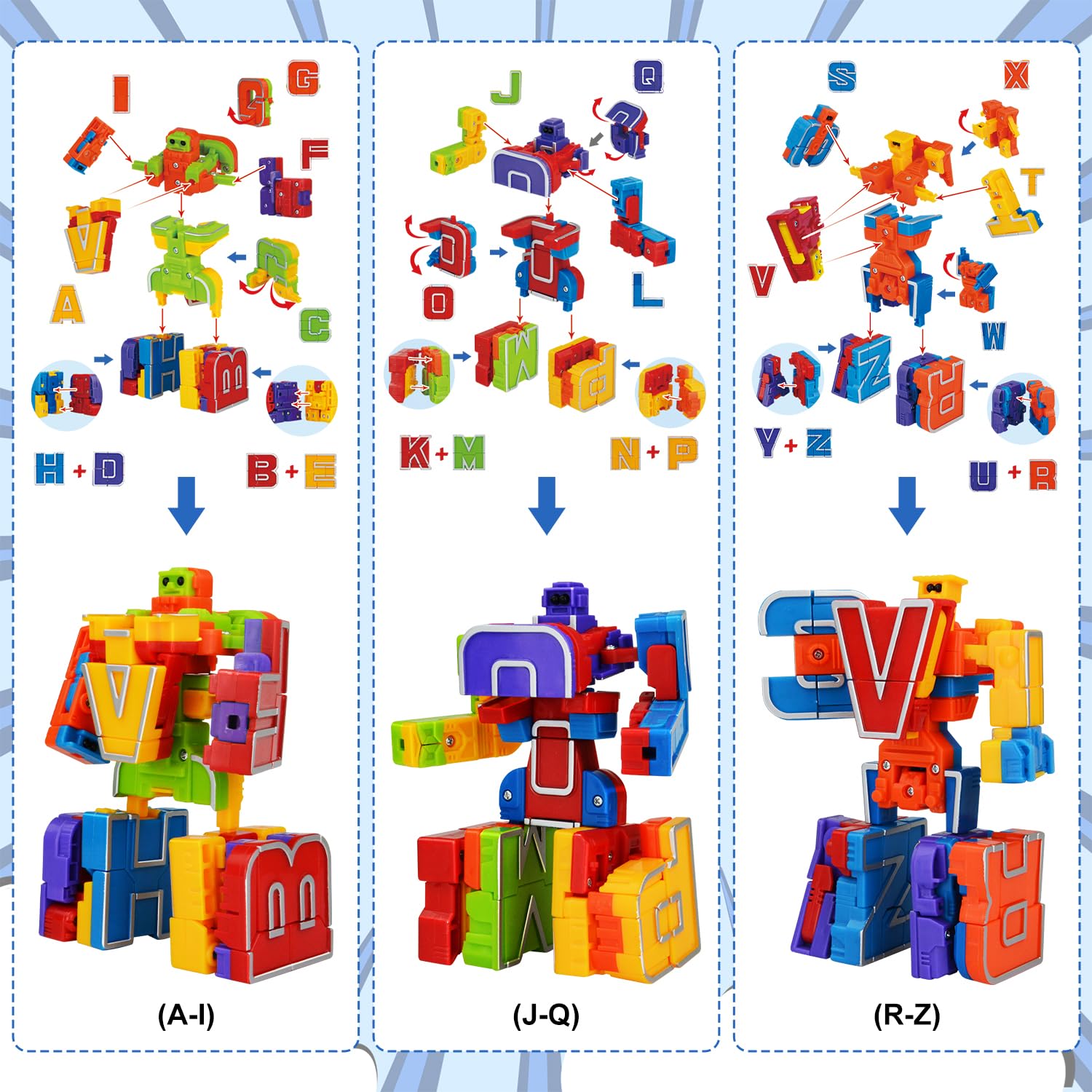 STEM learning toy supporting letter recognition and fine motor skills