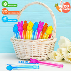 Kannove Easter Mini Bubbles bunny design ideal classroom activity and non candy treat for kids.