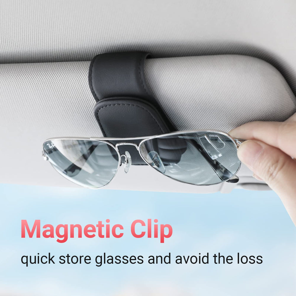 KanSmart magnetic closure keeps glasses stable without blocking your view.