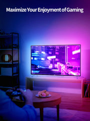 KANTUTOE lights sync with music using a built-in microphone for rhythm-driven color changes.