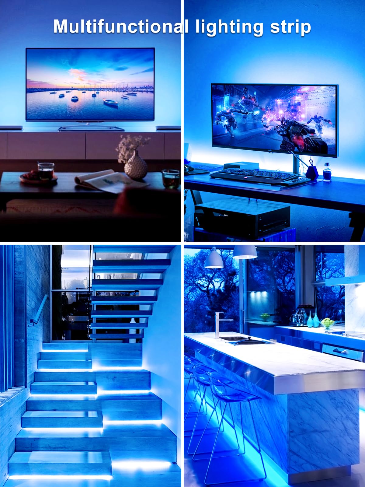 KANTUTOE remote control makes color and brightness adjustments effortless.