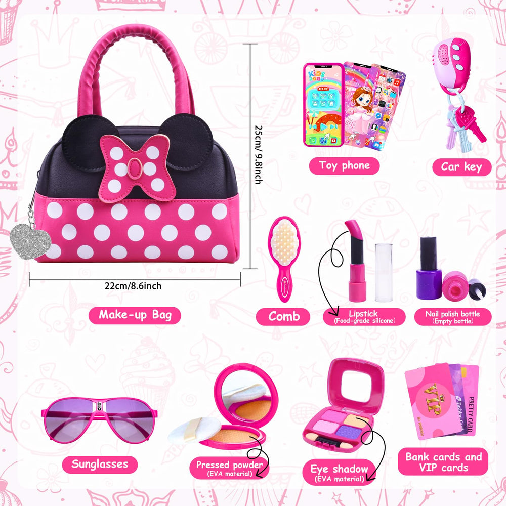 Kaodezhu purse featuring remote with light and sound effects for interactive play