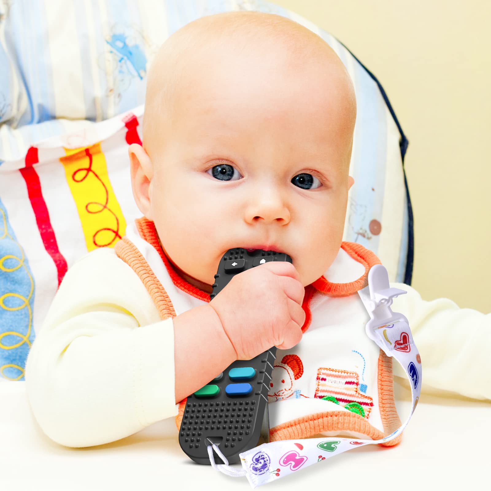 Kaodezhu teething toy set gift-ready packaging for baby showers.