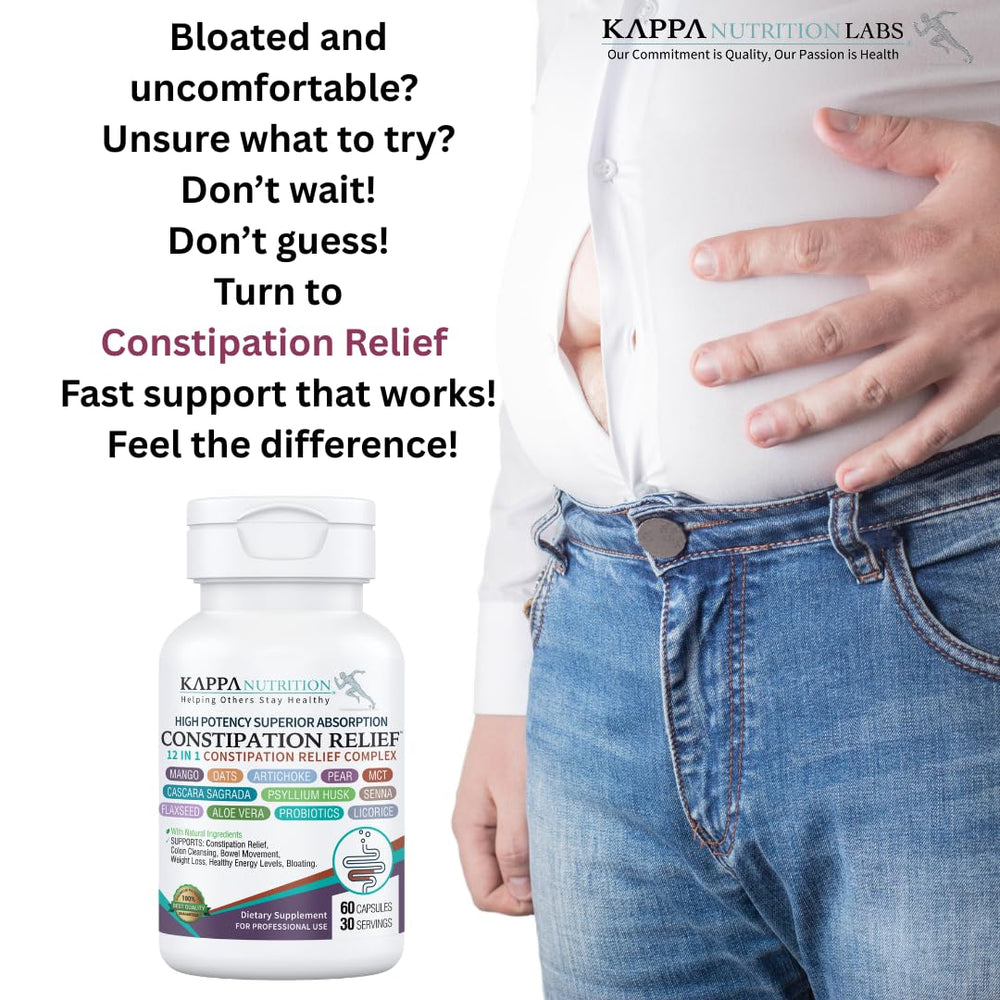 KAPPA NUTRITION packaging box communicates trusted, non-GMO commitment and product integrity.