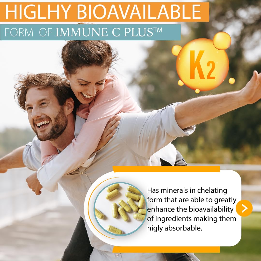 Kappa Nutrition Immune C Plus supplement with safety badge communicates trusted quality