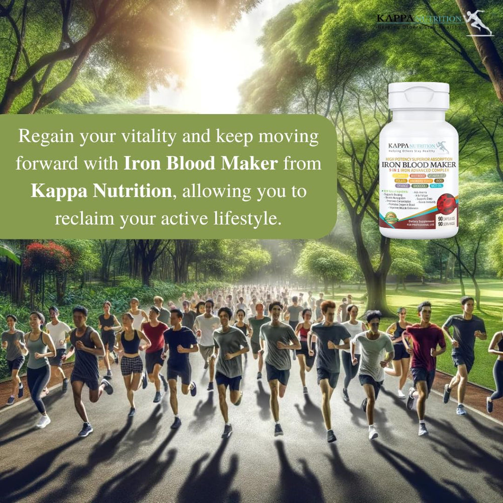 KAPPA NUTRITION Iron Blood Maker daily-use setup — easy integration into routines