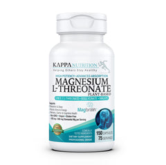 Kappa Nutrition Magbrain bottle front with vegan capsules for brain support.