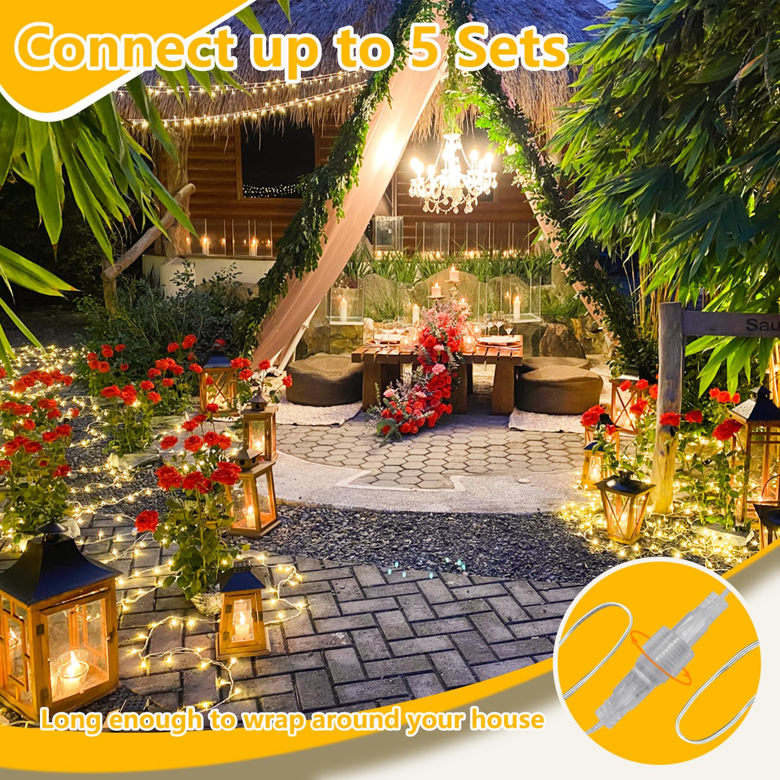 KAQ IP44 waterproof lighting ensures safe outdoor use