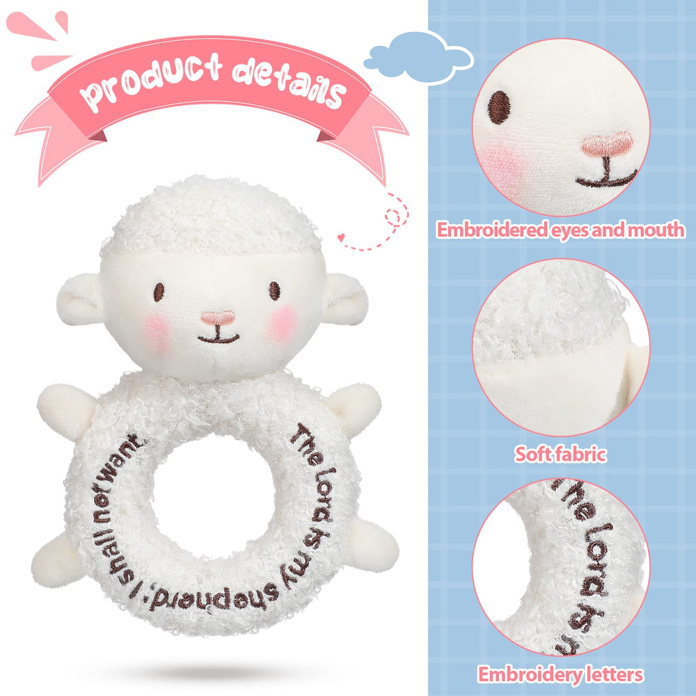 Karenhi lamb soft plush fabric is skin-friendly and perfect for hugs.