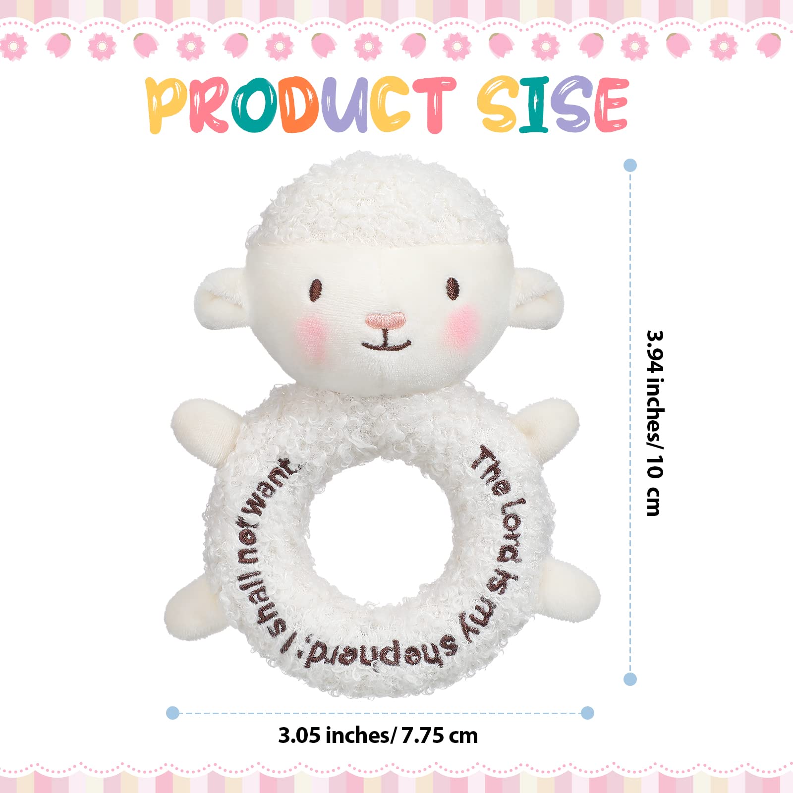 Karenhi lamb washable design cleans easily and stays ready for next use.