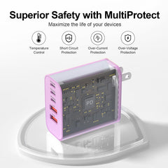 Karhood USB-A port close-up shows 5V/3.1A sharing power.