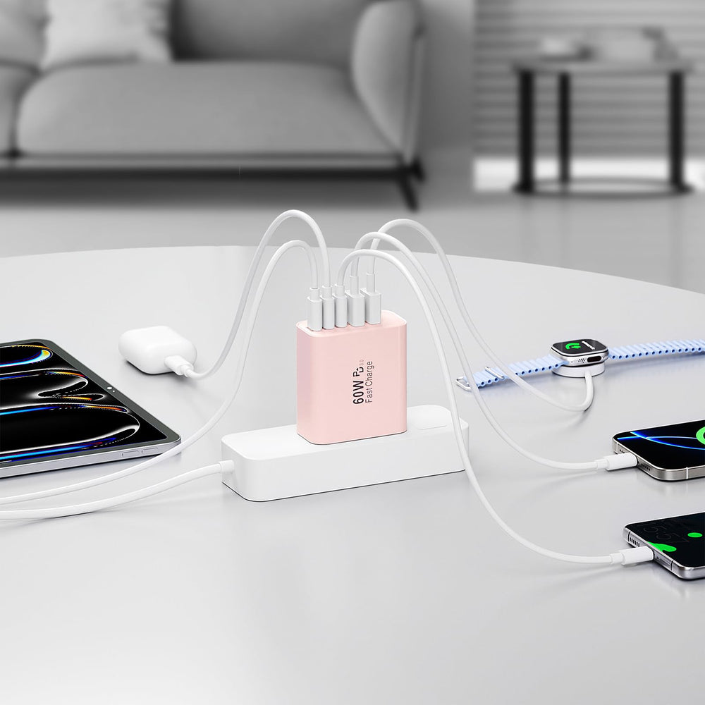 Karhood 60W 5-Port charger includes a 1-year warranty and friendly support