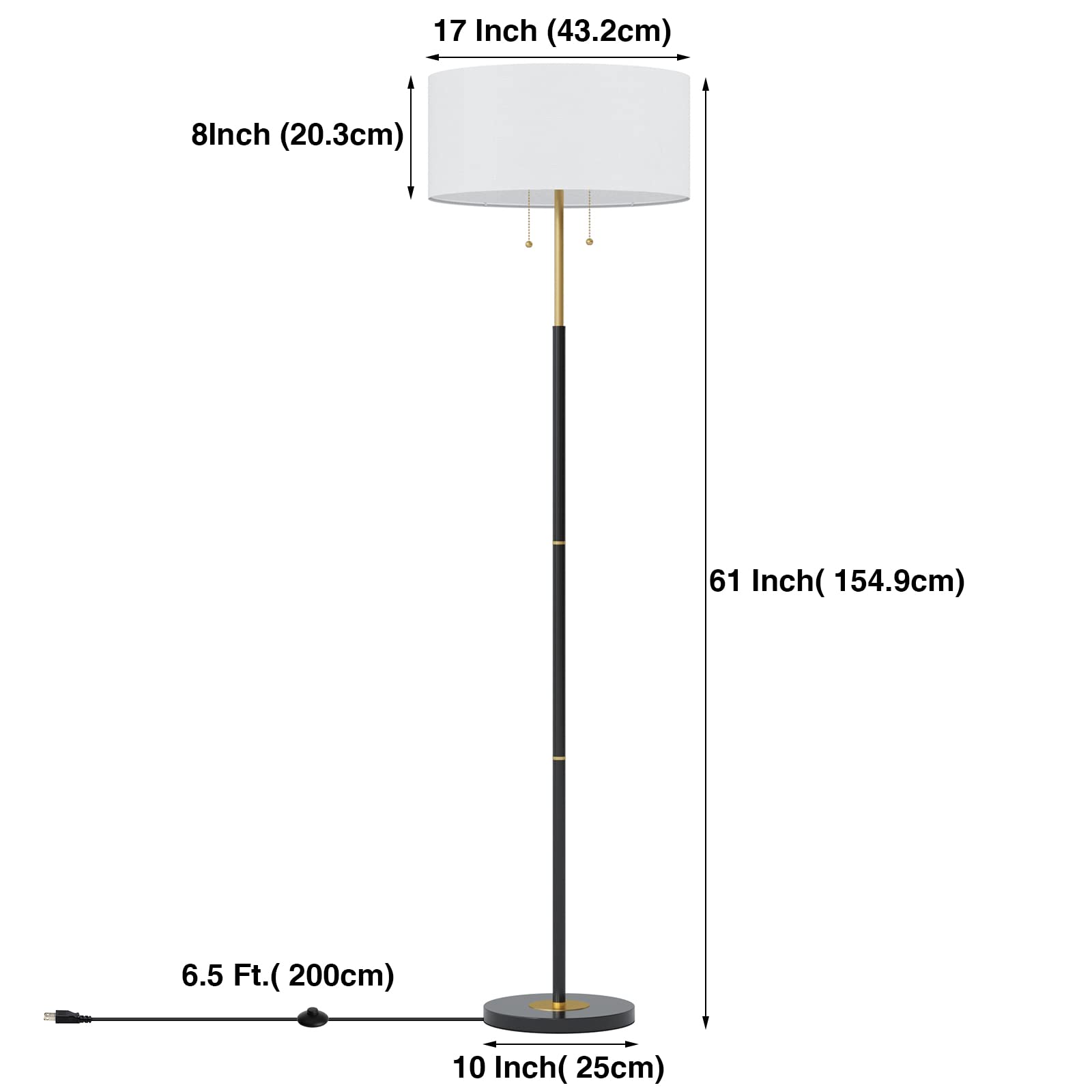 Karjoefar weighted base ensures steady placement in any room