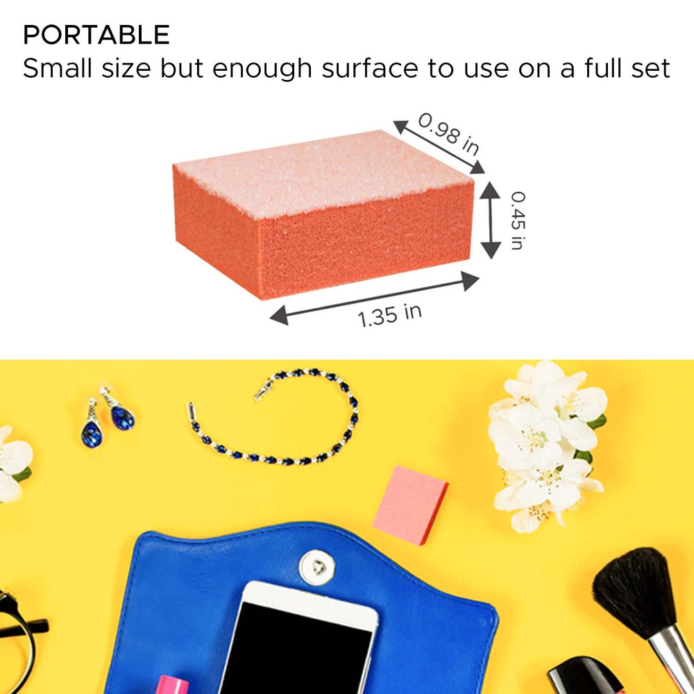 Karlash Buffer Block packaging shows 130-count kit for home or salon use
