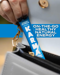 Karma Energy Hydration Raspberry Peach with Vitamin C and B-Complex for daily immune-friendly nourishment.