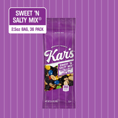 Kar's Nuts Sweet 'N Salty Trail Mix 2.5oz pouch ready for lunchboxes and busy days
