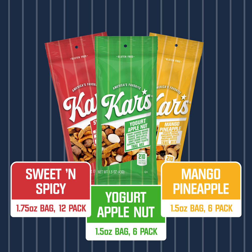 Kar’s Yogurt Apple Nut pack ready-to-eat snack on the go