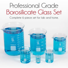 Karter Scientific Griffin low-form beaker 50ml suitable for versatile lab tasks with durable glass.