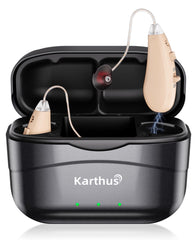 Karthus hearing aids deliver clear, natural sound for conversations and TV with wide frequency range.