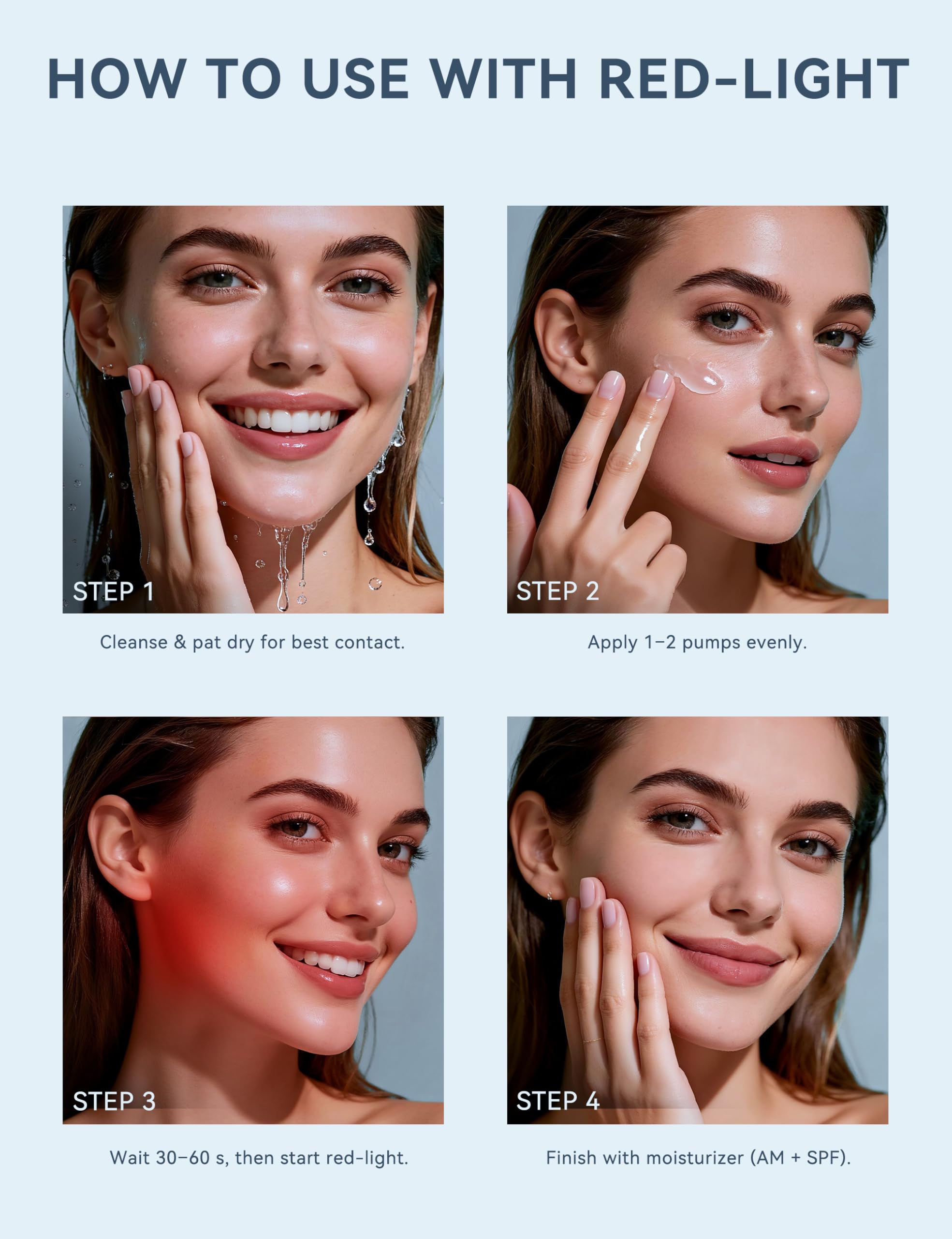 KARUNO Centella barrier-support blend promotes calm post-treatment skin.