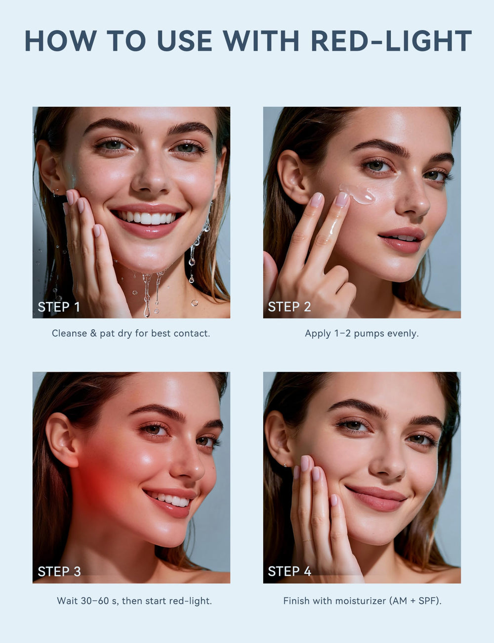 KARUNO Centella barrier-support blend promotes calm post-treatment skin.