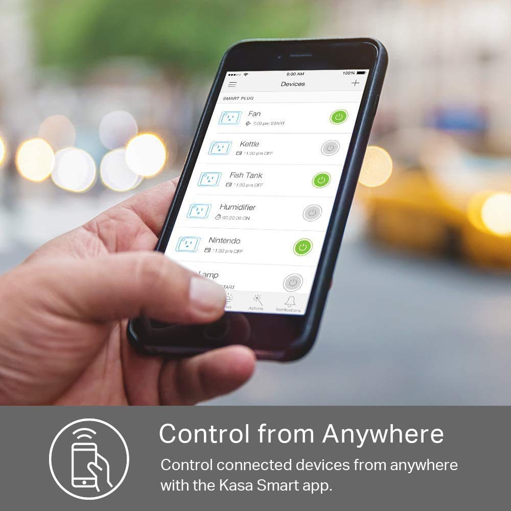 Easy app-based control setup for Kasa HS300 on your devices.