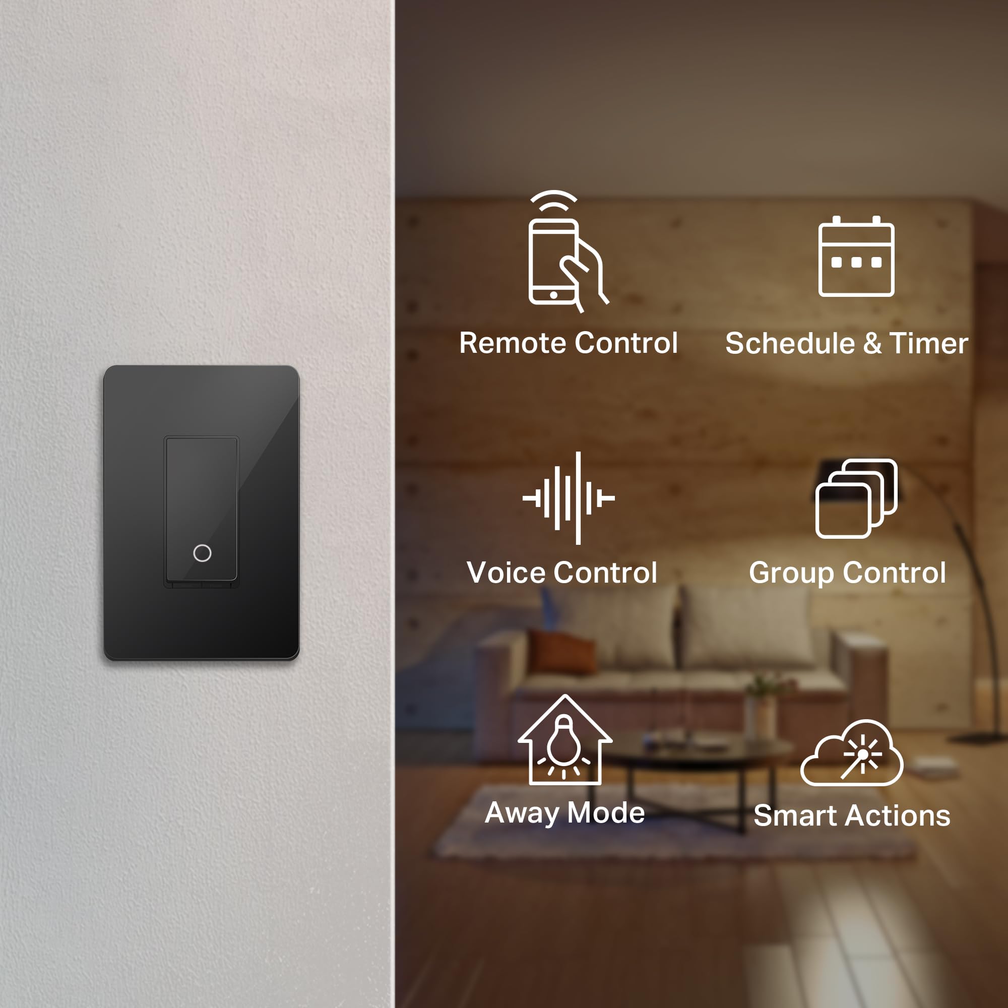 Kasa HS200-BL app interface showing quick setup.