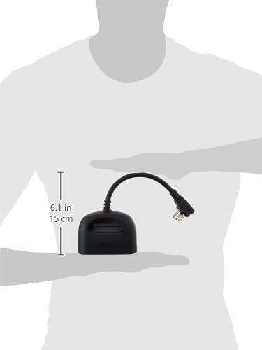 Kasa plug showing compatibility with Alexa and Google Assistant for hands-free use.