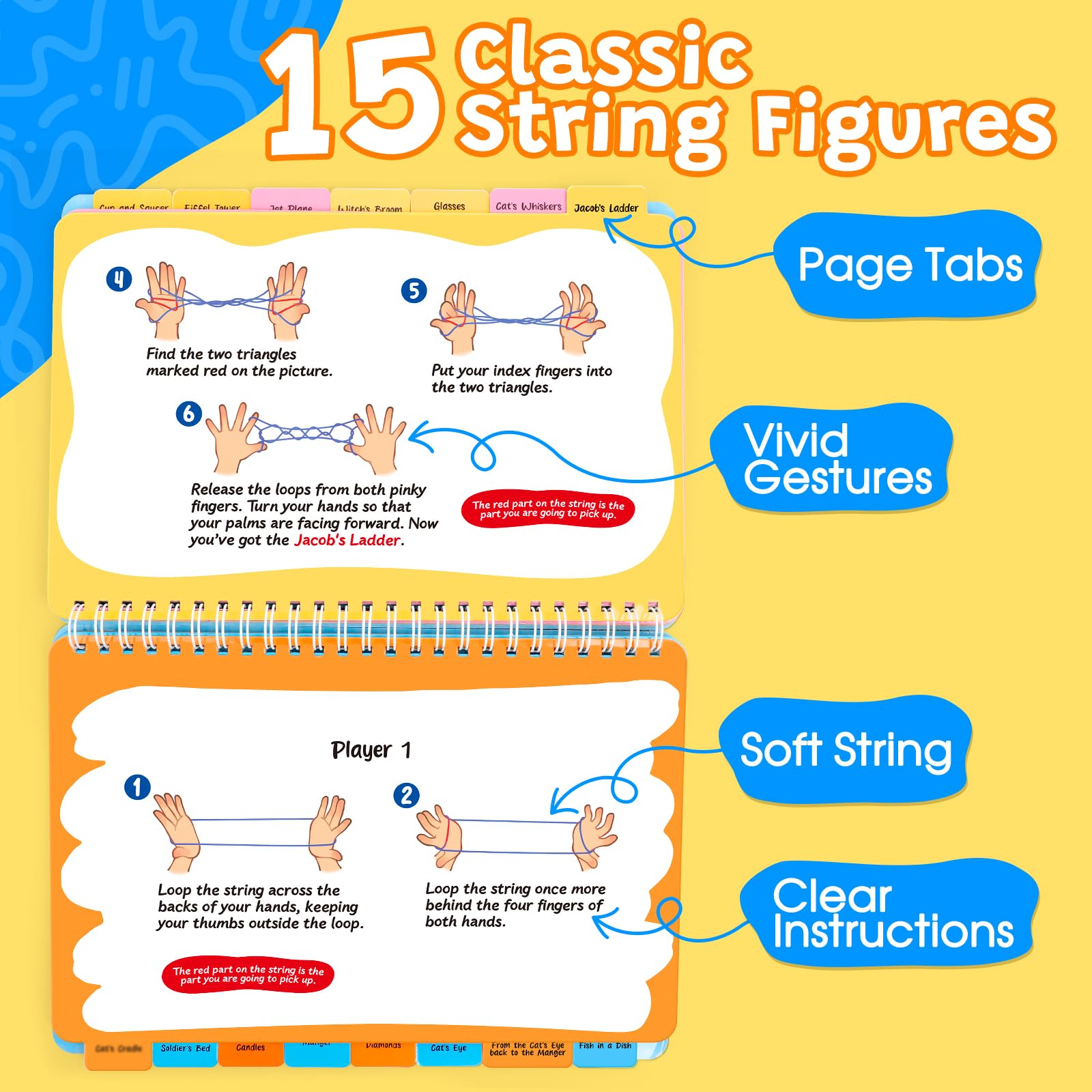 KASFALCI flip book pages in hand demonstrate step-by-step learning.