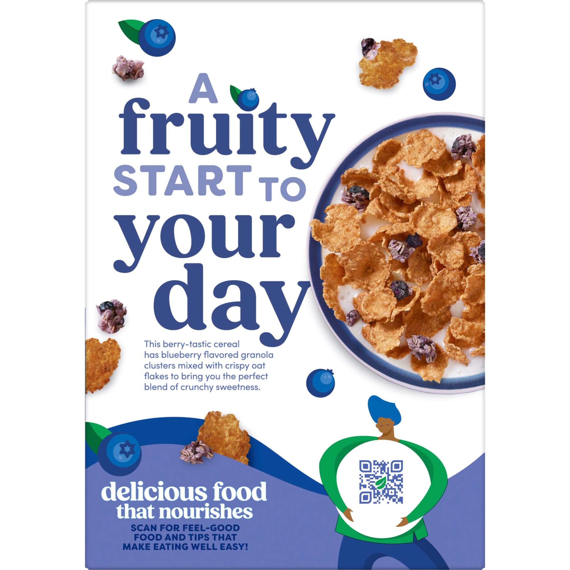 Organic, vegan, and Non-GMO verified cereal option from Kashi for mindful mornings.