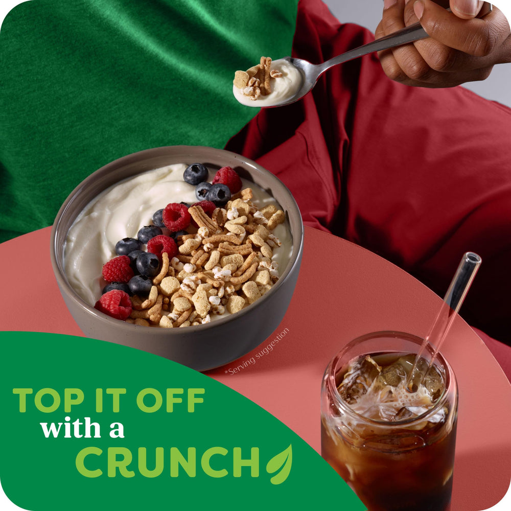 Kashi GO Original with fruit and yogurt boosts morning nutrition.