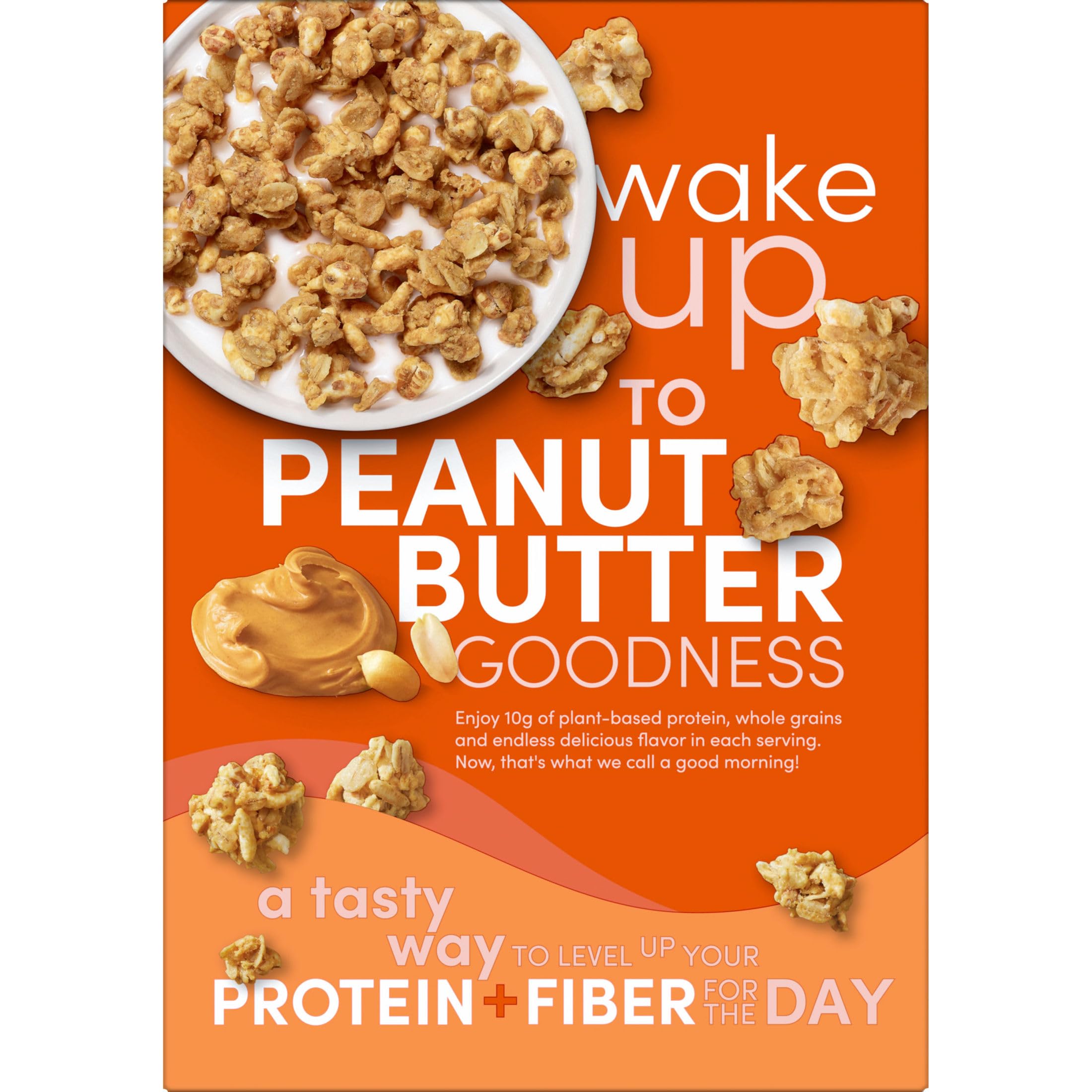 Kashi GO Peanut Butter Crunch cereal as a kid-friendly breakfast