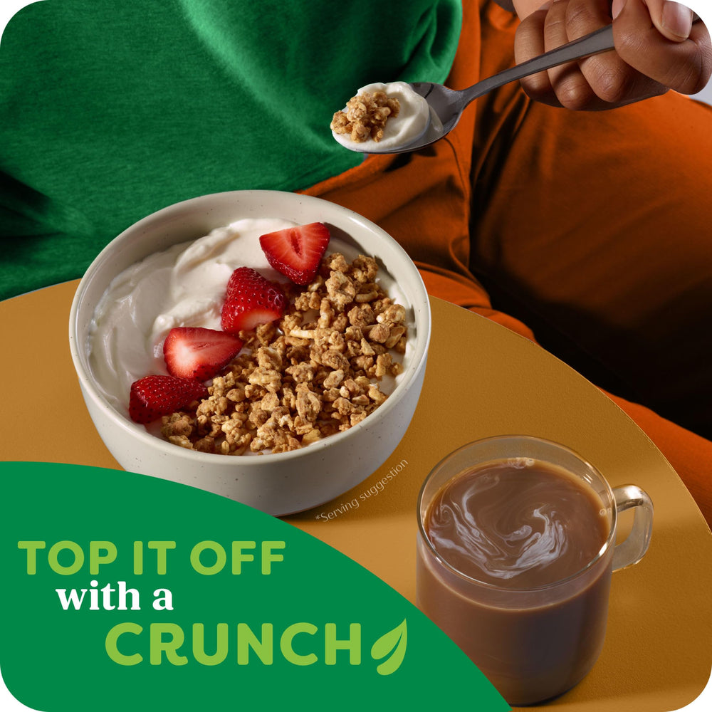 Kashi GO Peanut Butter Crunch cereal as a snack in a gym bag