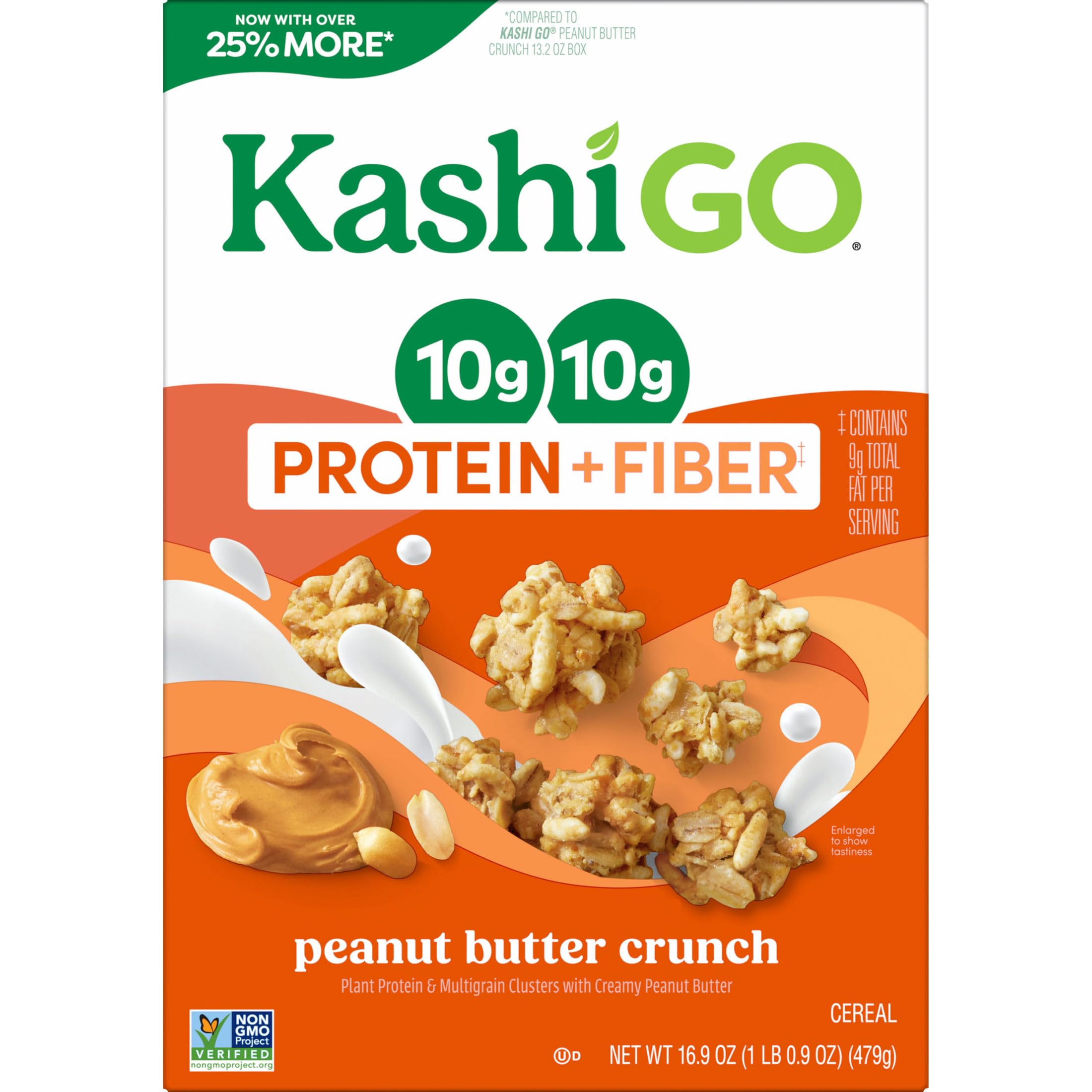 Post-workout refuel idea with Kashi GO Peanut Butter Crunch