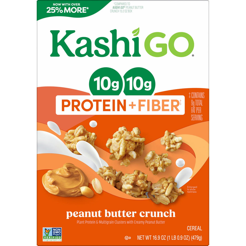 Post-workout refuel idea with Kashi GO Peanut Butter Crunch