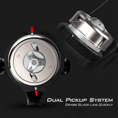 KastKing Brutus spincast reel with 4.0:1 gear ratio for fast retrieves