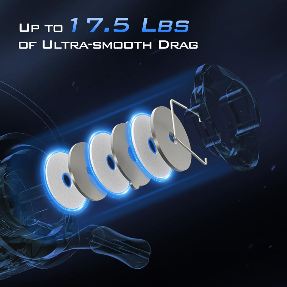 KastKing Centron drag system delivering strong stopping power during fights