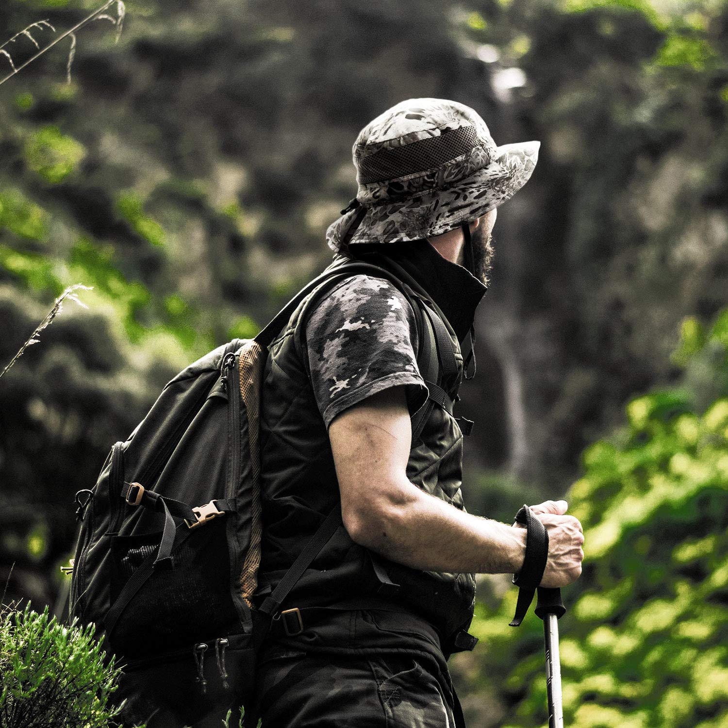 KastKing Sol Armis Boonie Silver Mist Prym1 Camo design.