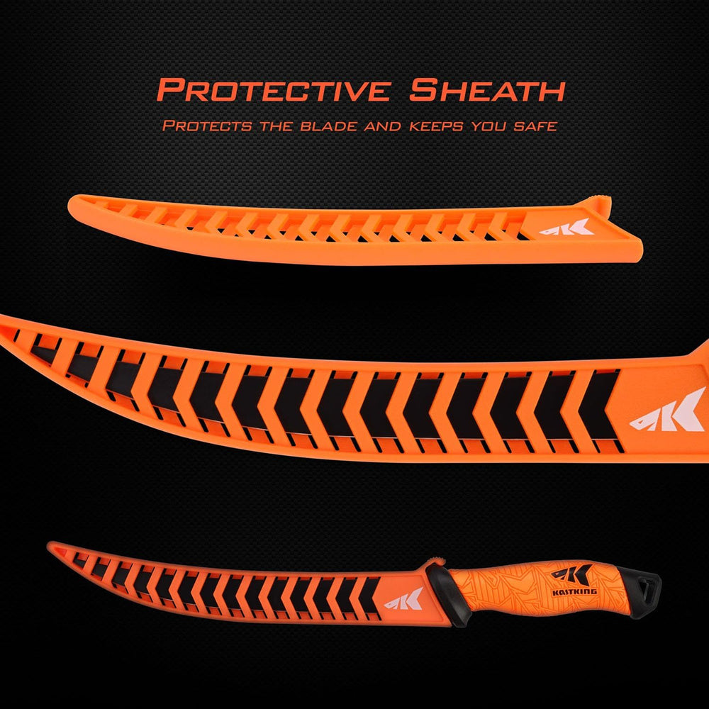 KastKing Speed Demon Pro sheath protects blades and safe between tasks.