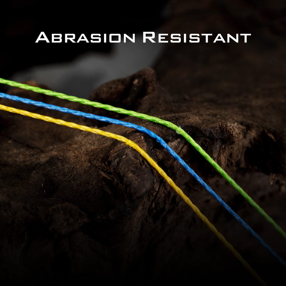 KastKing Superpower braided line near rugged cover highlighting abrasion resistance.