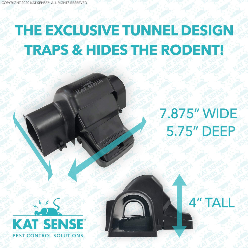 Kat Sense two-entry-point design offers flexible trapping options.