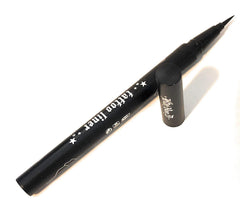 Kat Von D Tattoo Liner Trooper Black unboxed cap and tip detail for control