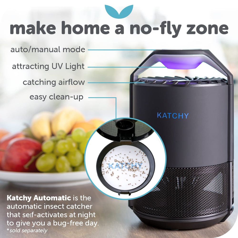 KATCHY refill after capture with multiple insects visible