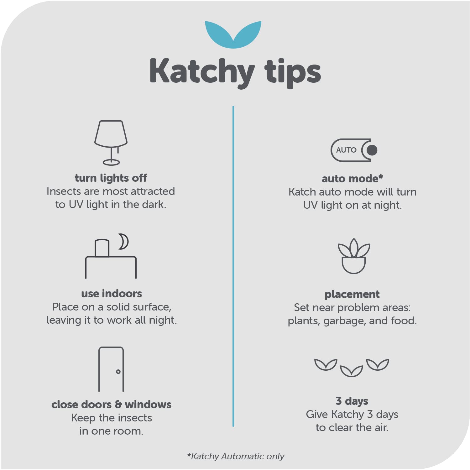 KATCHY packaging with 16-board refill for easy swaps