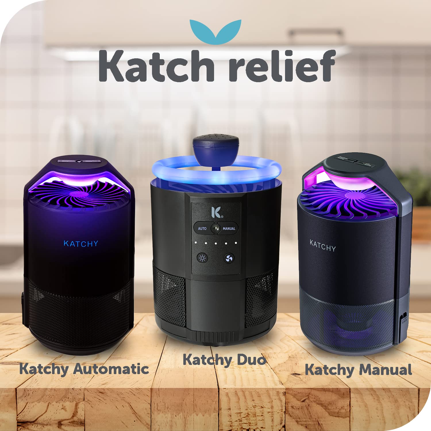 KATCHY glue board refill in kitchen setup for indoor pest control