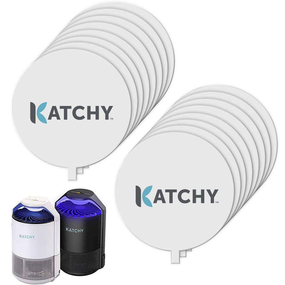 KATCHY Original glue board refill mounted inside trap catching flying insects