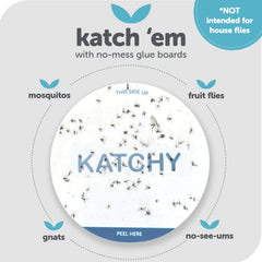KATCHY Original refill close-up showing sticky surface for insects