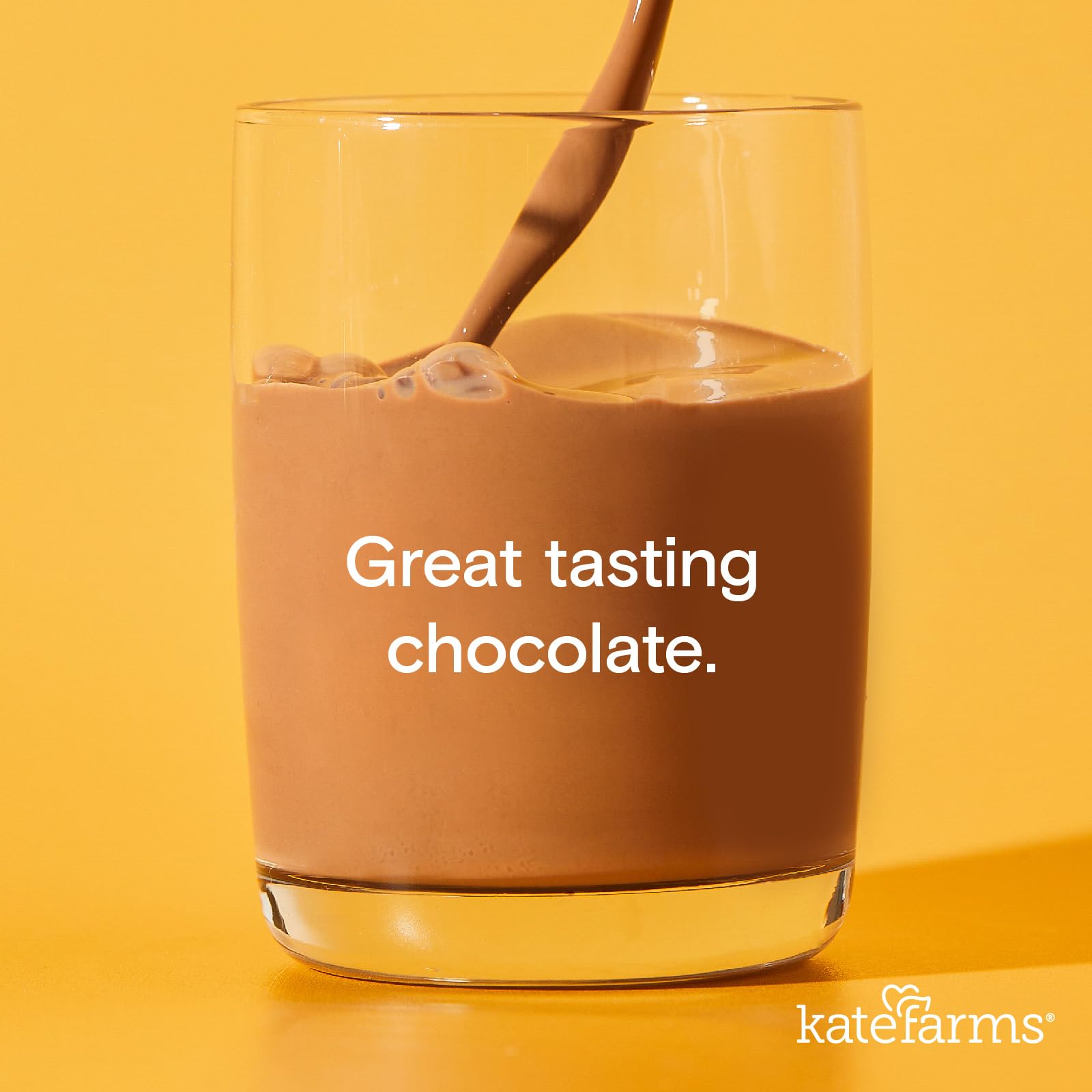 Kate Farms shake side bottle view with packaging details