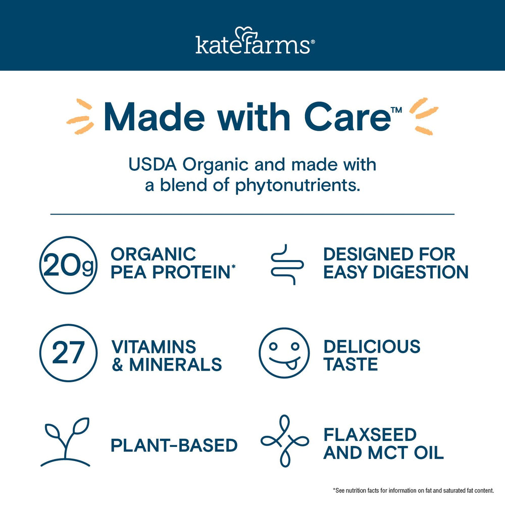 Kate Farms Renal Support Shake offers balanced minerals for dialysis nutrition.