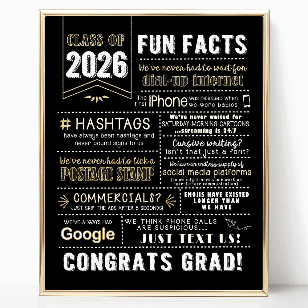 Katie Doodle 2026 sign with boutique design elevates any graduation display.